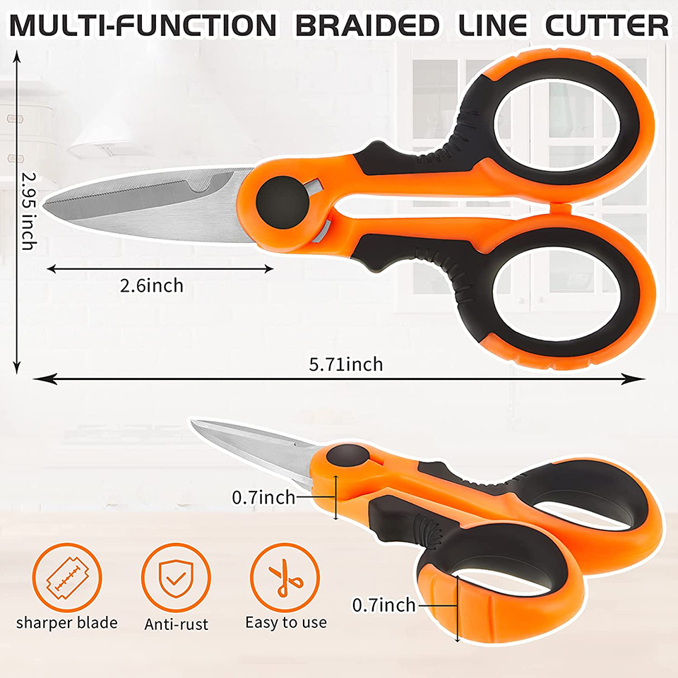 WALK FISH Japanese 420 Stainle - Fishing Line Cutter 评论和价格