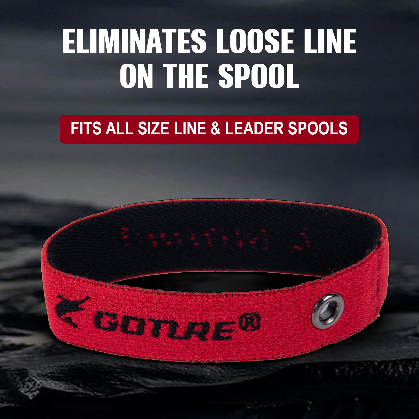 Goture Fishing Spool Line Band - Fishing Line Dispenser 评论和价格