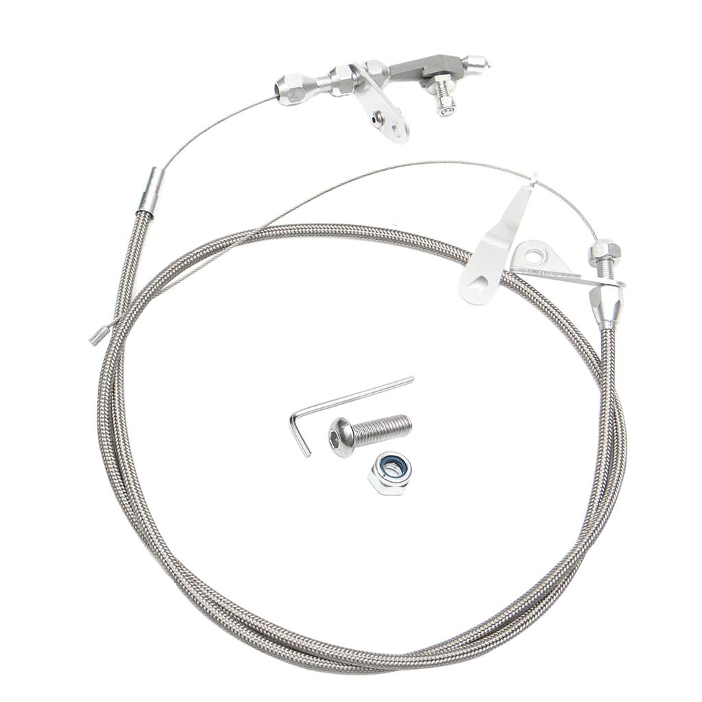 Accelerator Gas Throttle Cable - Braided Line 评论和价格