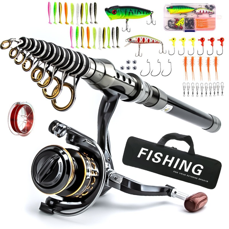 Carbon Fiber Telescopic Fishin - Freshwater Line 评论和价格